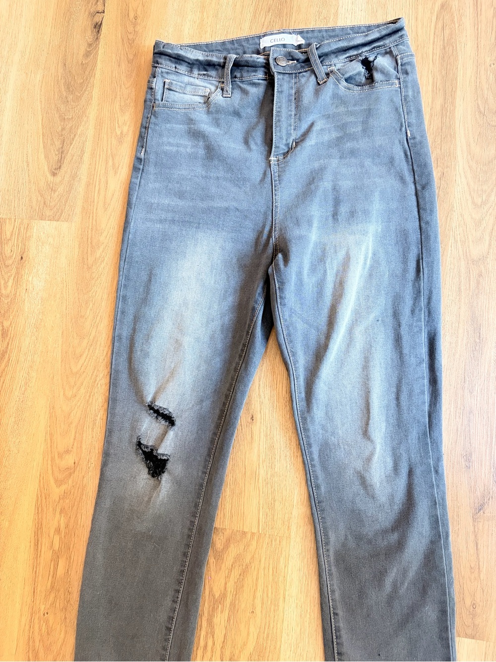 Cello Grey Skinny Jeans